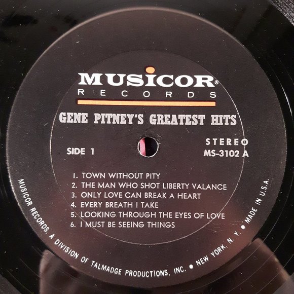 Gene Pitney - Greatest Hits - Vinyl LP Record - Picture 3 of 4
